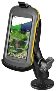 RAM Flat Surface Aluminum Mount w/ Cradle for Garmin Montana GPS 600, 650, 650T - Picture 1 of 2