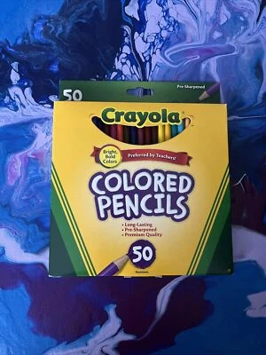 Crayola Colored Pencils 50-Color Set - Image 1 of 3