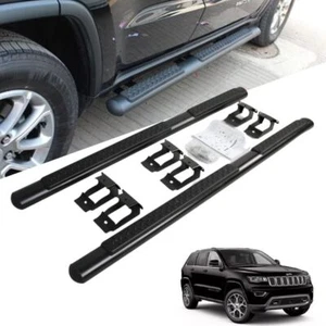 Fixed Side Steps Pedal Fit for Grand Cherokee 2011-2021 Running Board Nerf Bar - Picture 1 of 7