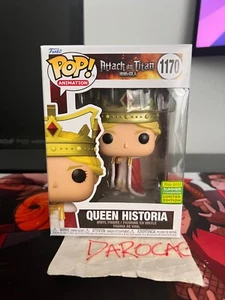 Funko POP Animation: Queen Historia Attack on Titan 2022 SDCC Shared Exclu #1170 - Picture 1 of 1