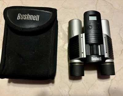 BUSHNELL BINOCULARS, CAMERA IMAGE VIEW 10X25 FOV300@1000 YARDS 111025 - Image 1 of 4
