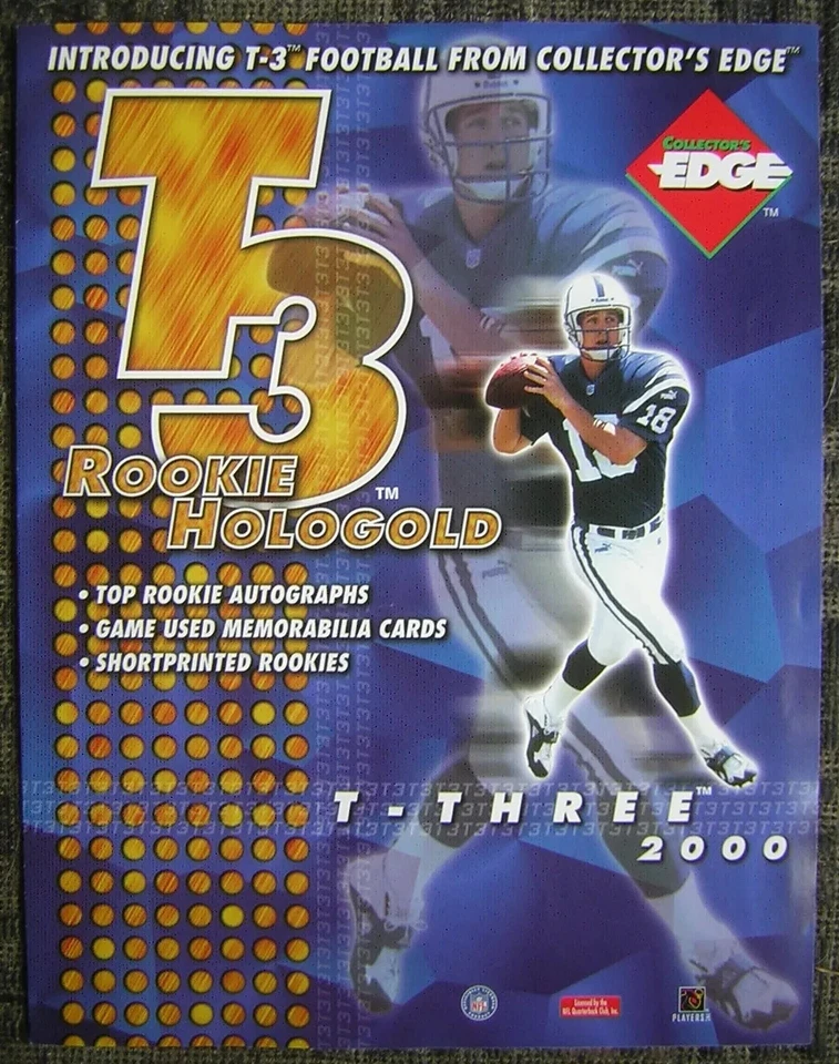 🏆 2000 Collector's Edge T3 Inserts & Parallels HoloRed & More - Image 1 of 1