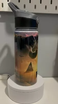 Godzilla And King Kong Water Bottle With Integrated Straw 650ml | Personalised - Image 1 of 4