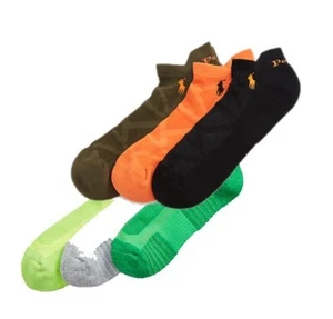 6 Pair Polo Ralph Lauren Low-Cut Sock Big and Tall - Picture 1 of 2