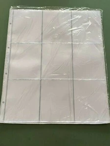 10 INSERTI TOP BINDER TOP SAFE X ALBUM CARTE POKEMON MAGIC 9 TASCHE MASTERPHIL - Foto 1 di 4