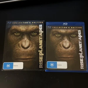 Rise Of The Planet Of The Apes - With Senitype Film (Blu-ray, 2011) Region B - Picture 1 of 10