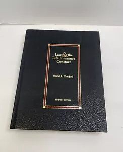 GESETZ UND DER LEBENSVERSICHERUNGSVERTRAG (IRWIN MCGRAW HILL von Muriel L. Crawford Sehr guter Zustand + - Bild 1 von 3