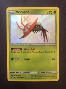 Wimpod SV4/SV94 Shiny Holo Rare Hidden Fates Pokémon Card NM/M - Picture 1 of 1