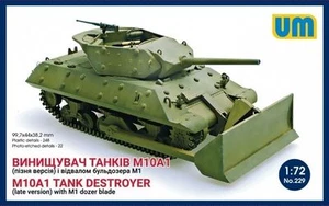 Unimodel 229 - 1/72 M10A1 Tank Destroyer (Late) with M1 Dozer Blade UM 229 - Picture 1 of 6