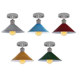 Lámpara de techo LED moderna para dormitorio lámpara de montaje empotrado vintage - Imagen 1 de 25