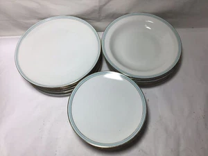GG1 Vintage White Bavaria Schumann Arzberg Porcelain Plate Set of 22 - Picture 1 of 10