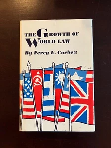 The Growth Of World Law by Percy E. Corbett / VTG HCDJ - Picture 1 of 6