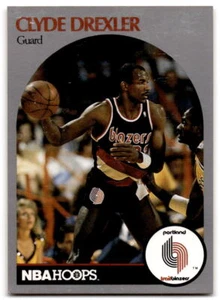 Hoops 100 Superstars #80 1991 Clyde Drexler - Imagen 1 de 2