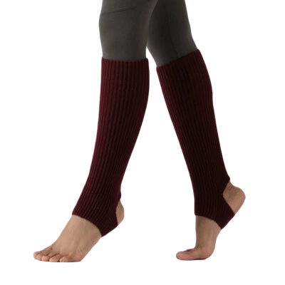 Mujeres Danza Latina Yoga Calentador de Piernas Calcetines Tejidos Paso Pie Cálido Calcetines Foto 1 de 4