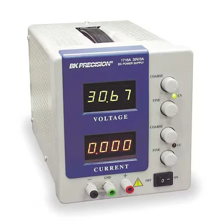 Fonte de alimentação B&K Precision 1715A, 0-60Vdc, 0-2 A, display de dígitos - Imagem 1 de 1