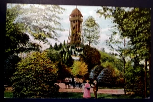 AK Leipzig - Rosentalberg mit Aussichtsturm um 1900/10 - Bild 1 von 2