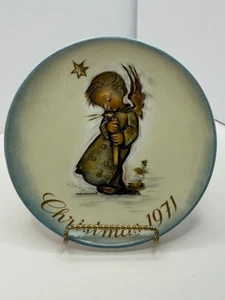 Una placa de coleccionista de edición limitada de Schmid, Navidad 1971 hermana Bertha Hummel - Imagen 1 de 5