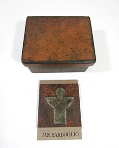 Jan Barboglio Schutzengel nur Box mit Einsatz - handgefertigtes Eisen, 3,75" - Bild 1 von 10