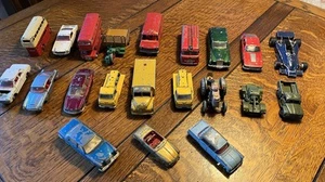 Vintage Dinky Die Cast Toy Cars Big Job Lot For Restoration Or Spares - Picture 1 of 18