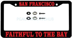 License FRAME Stainless Steel FOR San Francisco faithful to the bay - Bild 1 von 3