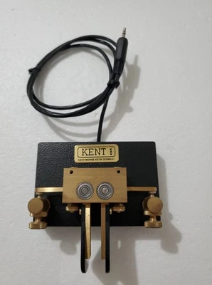KENT TWIN PADDLE MORSE KEY - HAM RADIO KMK GERMANY - Image 1 of 4