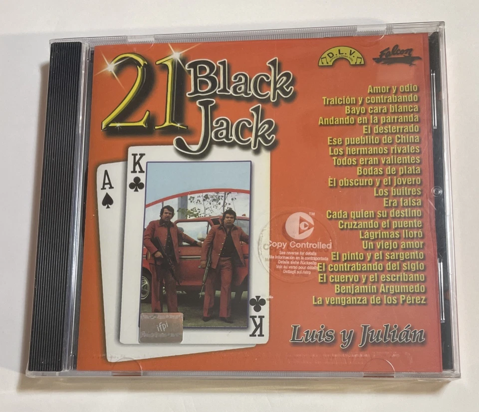 Luis Y Julian 21 Black Jack CD NUEVO