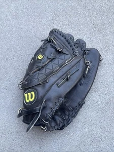 Wilson Elite Series A1660 Elite 4 Black 14” Staff Leather Softball Glove LFT - Picture 1 of 7