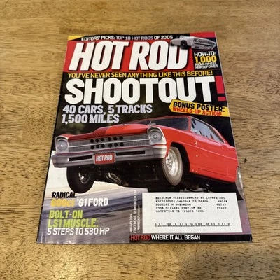 Hot Rod Magazine January 2006 - Image 1 of 4
