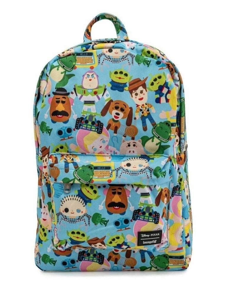 Mochila de lona Loungefly X Disney Pixar Toy Story “Kawaii/Chibi” usada en excelente estado Foto 1 de 4