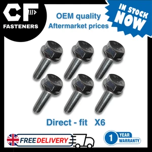 6x VW Audi Front Upper Top Mount Bolt Kit Strut Suspension - Seat Alhambra ALL - Picture 1 of 2