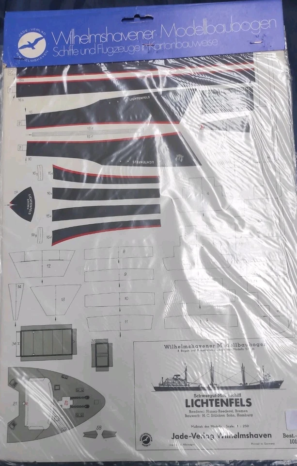 Wilhelmshafener Modellbaubogen Lichtenfels 1012 - Bild 1 von 1