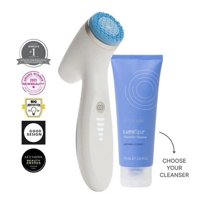 BRAND NEW Nu Skin Nuskin LumiSpa iO kit with a Cleanser(Normal/Combo),Blue Color - Image 1 of 4