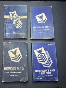 Vintage Naval Electrical Manuals 1945-1951. Basic to Chief - Picture 1 of 20