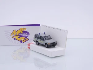 Busch 51941 # Land Rover Discovery Einsatzwagen " Guardia di Finanza " 1:87 NEU - Bild 1 von 3