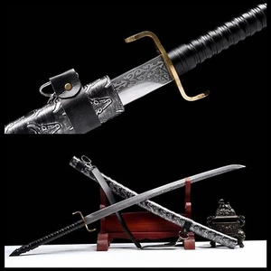 Handmade High Carbon Steel Japanese Samurai Sword Katana Metal handle for Battle - Picture 1 of 8
