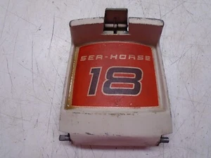C4 Johnson Seahorse 18 Outboard Boat Motor Cowl Back Cover Faceplate 306127 - Picture 1 of 3