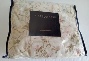 Ralph Lauren Home Vintage Haymarket Floral King Duvet Comforter Cover New in Pkg - Picture 1 of 10