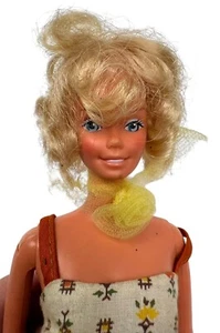 1966 Barbie Doll Made Philippines Mattel Blonde Blue Eyes Twist Waist Vintage - Picture 1 of 10