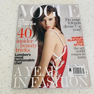 Vogue UK British Magazine January 2006 Fashion Models Photography Beauty - Picture 1 of 10