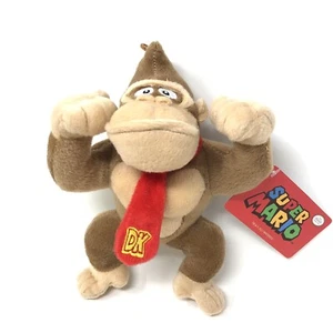 Nintendo Super Mario Soft Plush - DONKEY KONG 8” NEW! - Picture 1 of 4