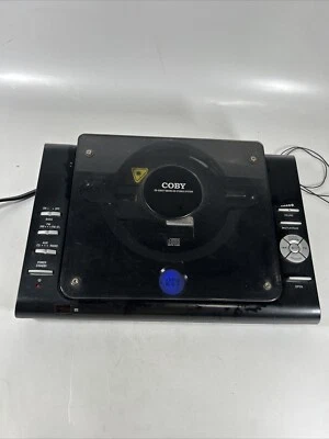 Coby CX-CD377 Mirco CD Stereo System AM FM Radio Repeat Random Program  - Image 1 of 4