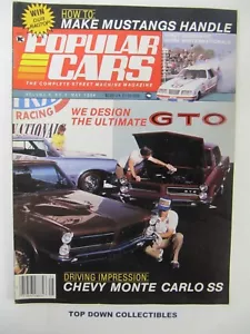 Popular Cars Magazin Mai 1984 Der große GTO auf der Spur des Tigers - Bild 1 von 1