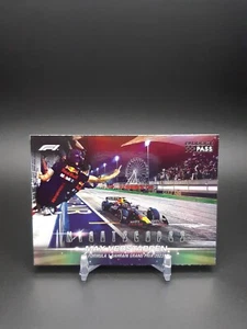 Paddock Pass Fórmula 1 2024 Topps paisajes nocturnos Max Verstappen #NS-1 - Imagen 1 de 2