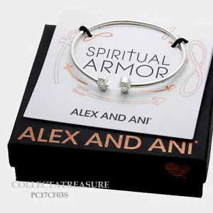 Auténtica mano de Alex y Ani de Fátima CUFF .925 Plata de ley - Imagen 1 de 1
