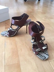 NWT Pedro Garcia Leather Sandals Size 37 (4 UK) - Picture 1 of 4