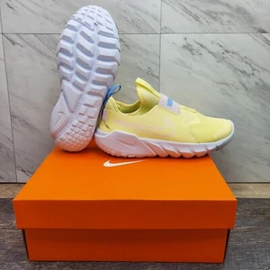 Scarpe da bambino Nike Flex Runner 2 GS tinta citron rosa perla DJ6038 800 taglia 4,5 anni - Foto 1 di 11