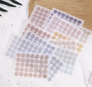 Numbered Mini Dot Stickers - 12 Sheets For Planner Calendar Journal, 8mm - Picture 1 of 5