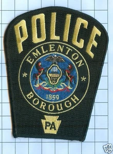Patch polizia - Pennsylvania - Emlenton Borough 1859 - Foto 1 di 1