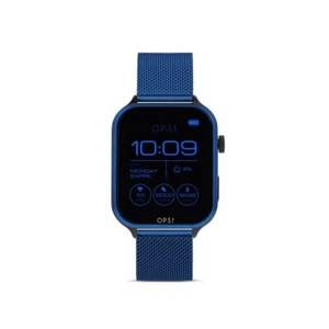 Orologio Smartwatch Call di Opsobjects OPSSW-49 blu rettangolare maglia milano - Imagen 1 de 2