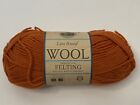 Lion Brand Wool Felting Yarn pumpkin